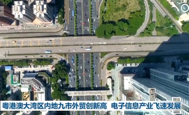 粵港澳大灣區內地九市外貿創(chuàng  )新高 電子信息產(chǎn)業(yè)飛速發(fā)展